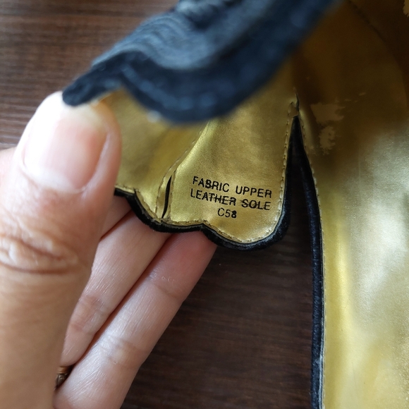 Vintage Victorian New York Transit Suede Leather Embroidered Pumps Size 7.5M - Picture 5 of 9